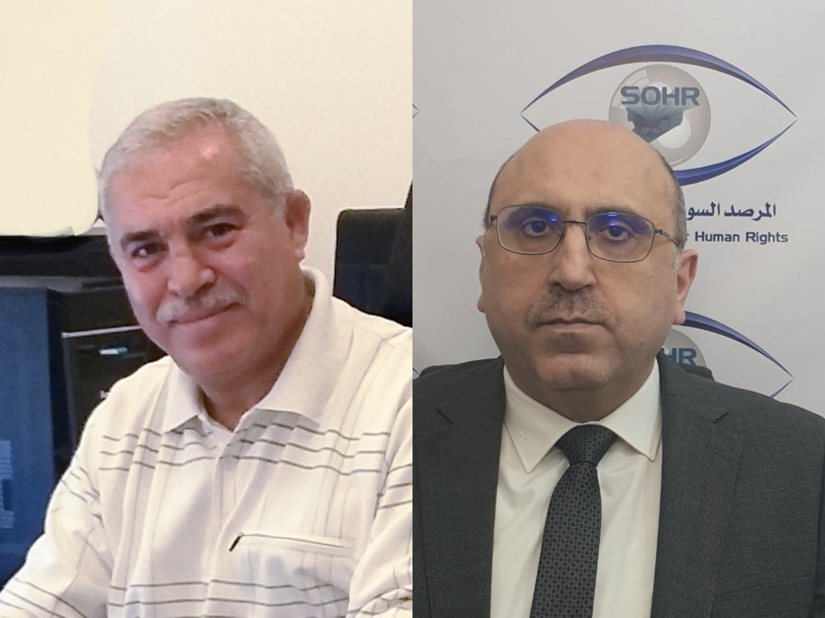 الاستاذ رامي عبد الرحمن والمحلل السوري فراس يونس
