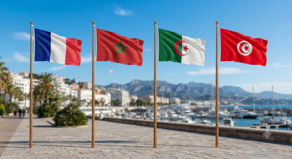 فرنسا ودول المغرب العربي