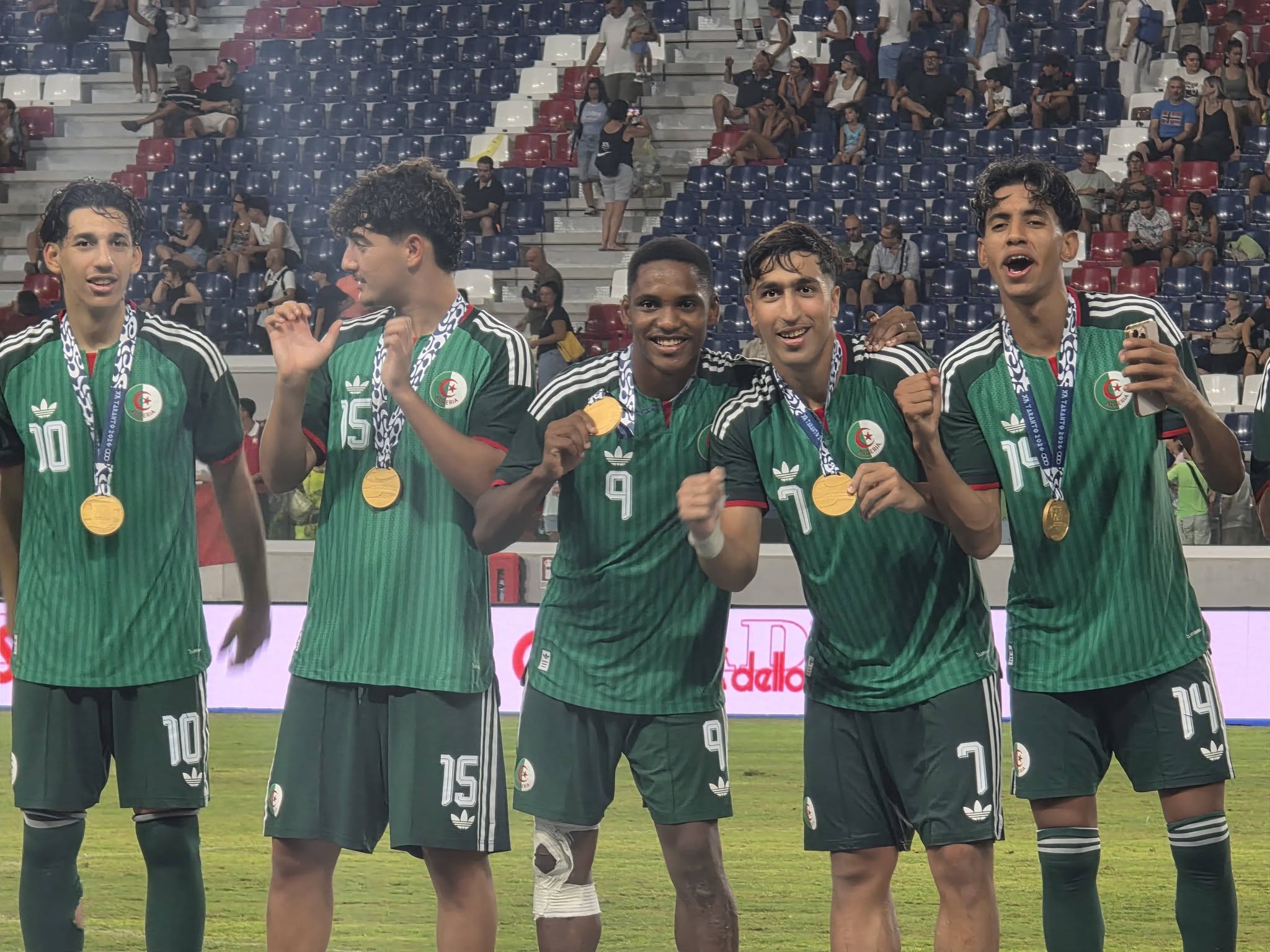 منتخب الجزائر المشارك في دورة تارانتو