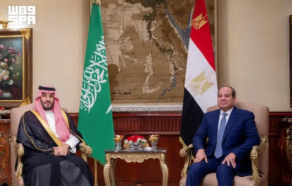 السيسي ومحمد بن سلمان 
